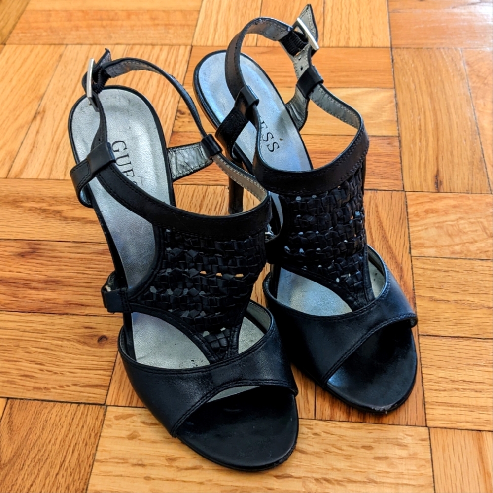 Guess Black High heels Sandals 6M